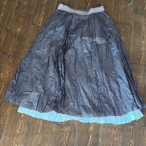 Express Long Stripe Skirt size xs Lace